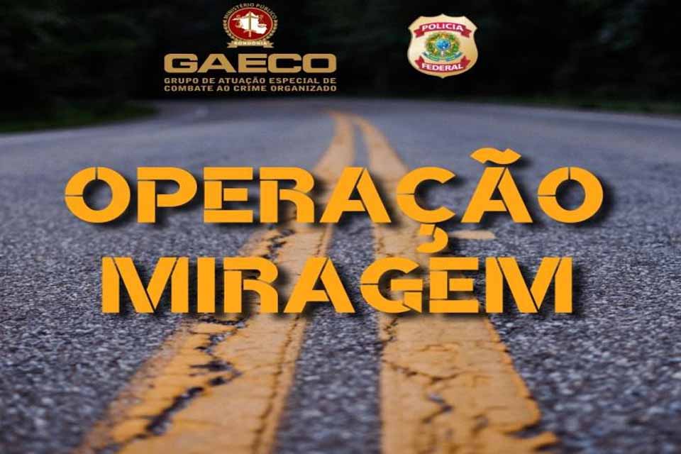 Ministério Público de Rondônia, com apoio da Polícia Federal, deflagra operação contra fraudes na aplicação de recursos públicos em Grupo de Trabalho do DER