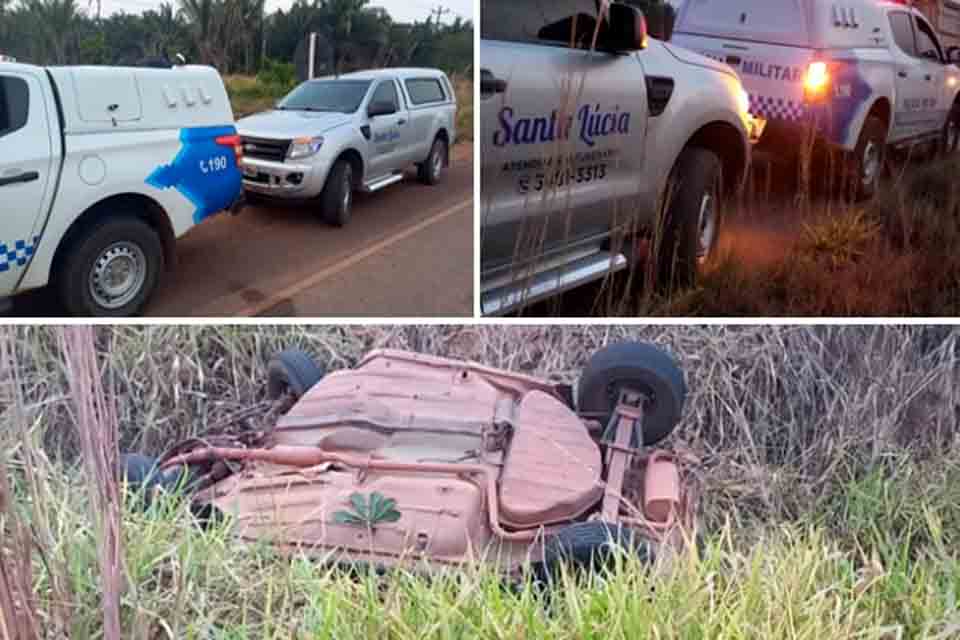Morador de Pimenta Bueno perde a vida após carro capotar na RO-387 