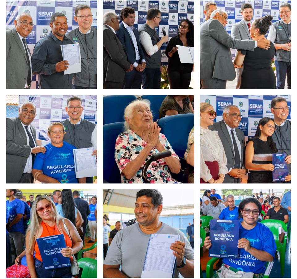 Regulariza Rondônia: Judiciário contribui para entrega de certidões de titularidade