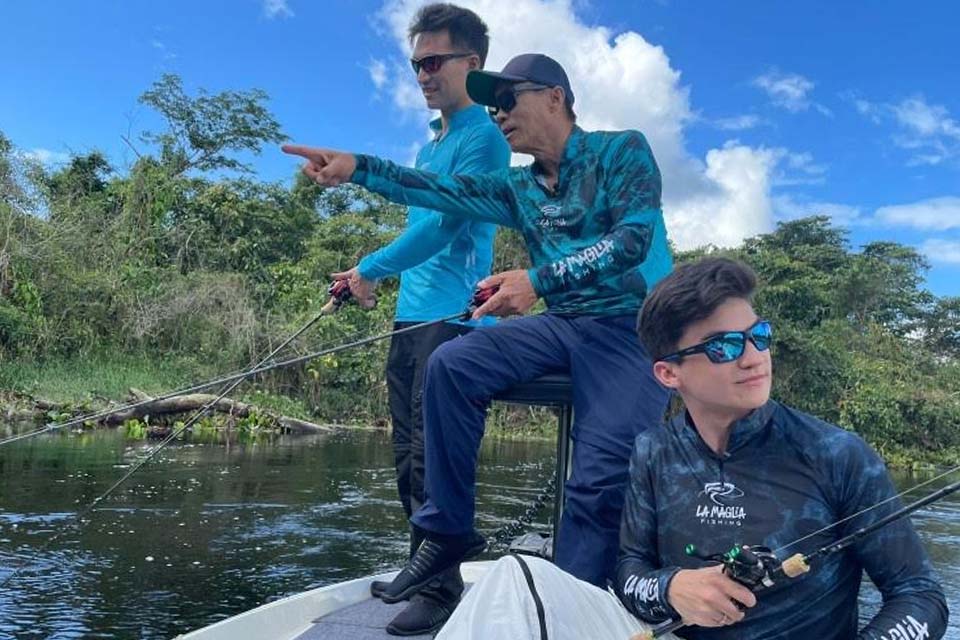 Conetur promove o turismo em Rondônia reunindo dois dos maiores pescadores de pesca esportiva do país