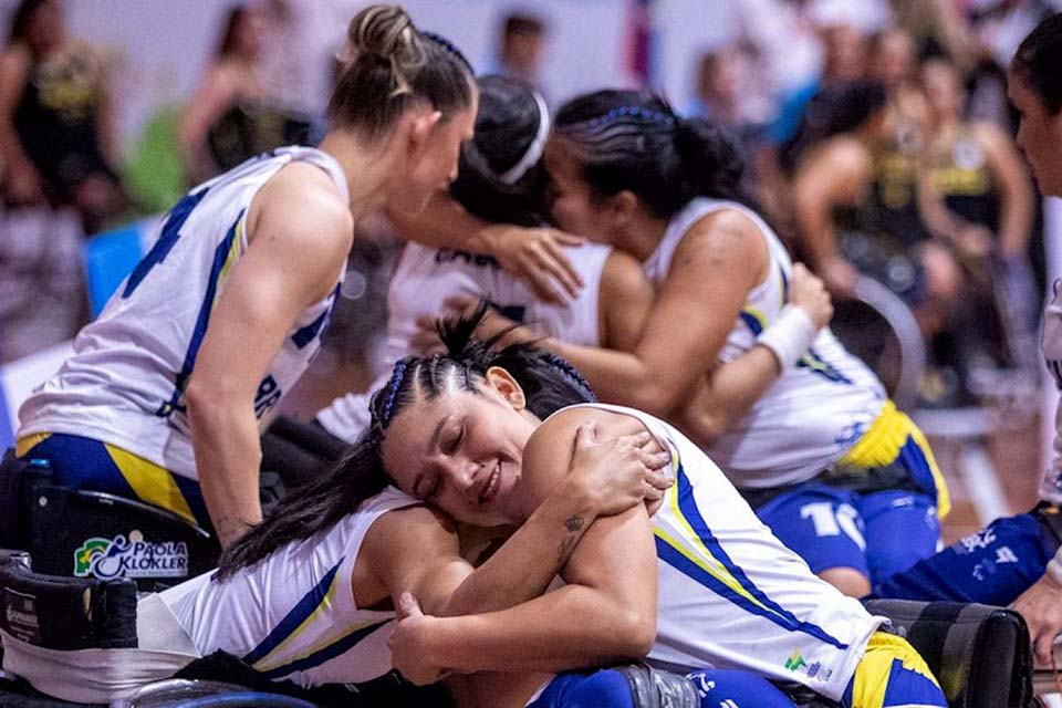 Seleções do Brasil garantem vaga no mundial de basquete sobre rodas