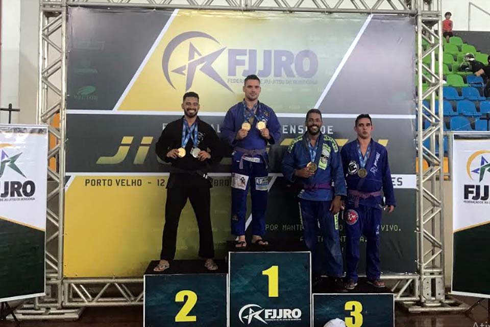 Atletas rondonienses sobem ao pódio no Mundial Jiu-Jitsu em Las Vegas, ro