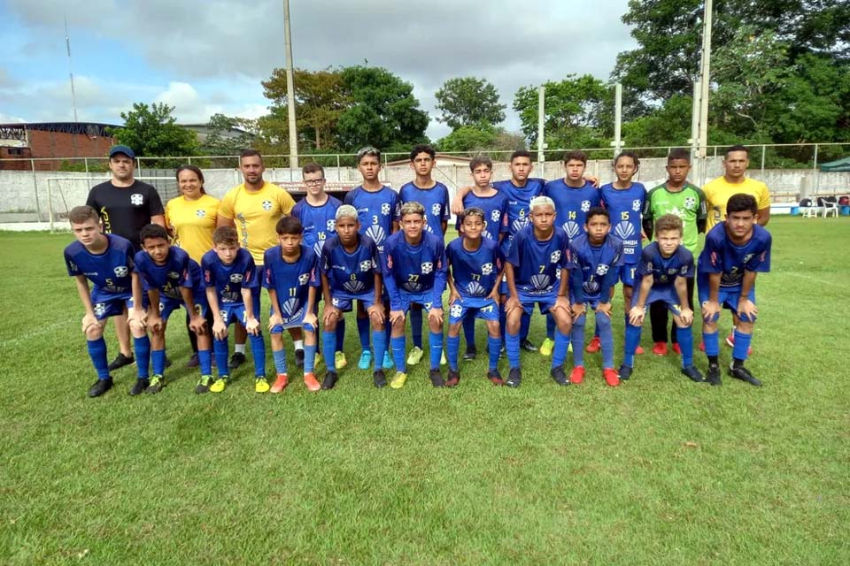 Com direito a arrancada de zaga para o gol, Brazuca vence Sant German e leva estadual sub-13