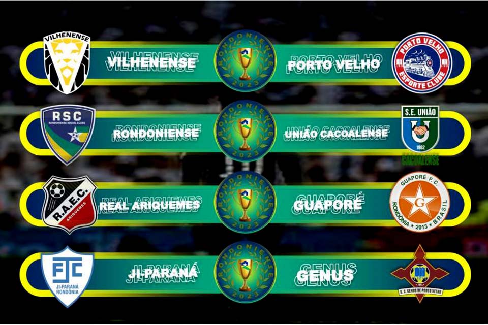 Rondoniense 2023 terá sete campeões estaduais dos oitos clubes na Série A deste ano 