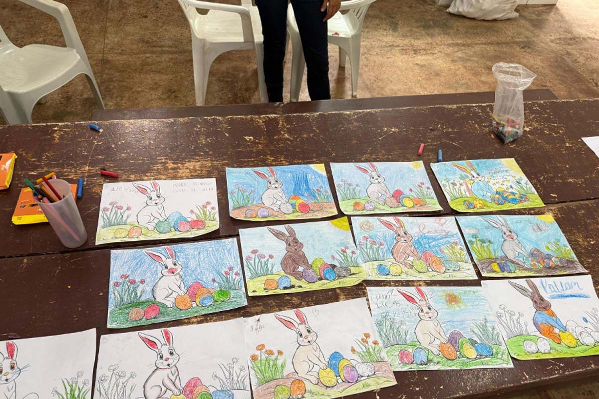 CRAS promove semana especial de Páscoa com atividades educativas e fortalecimento de vínculos