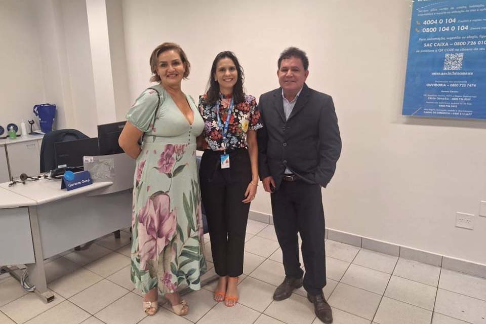 Presidenta do SINTERO e advogado buscam solução para inconsistências em Pagamento de Precatório de Professores na CEF