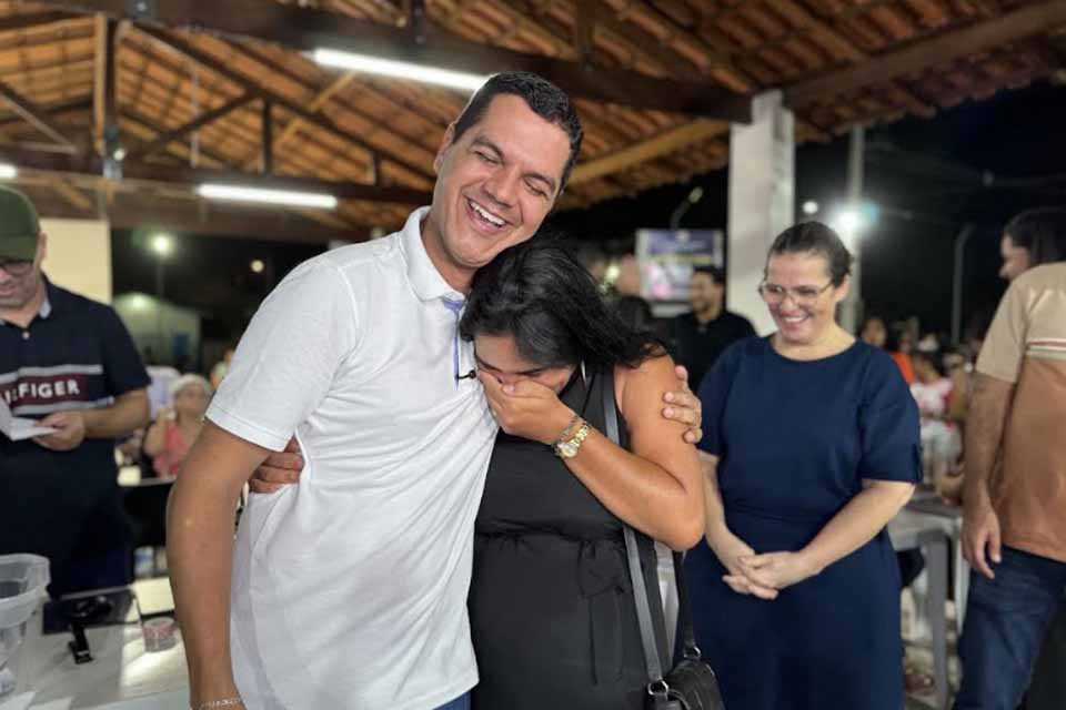 Cássio Gois participa do sorteio dos endereços das 300 famílias do Residencial Cidade Verde