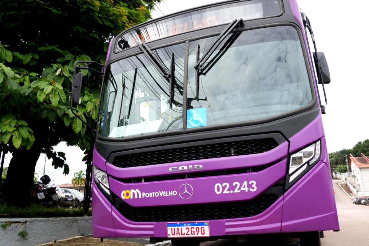 Transporte público será gratuito em Porto Velho nos dois turnos