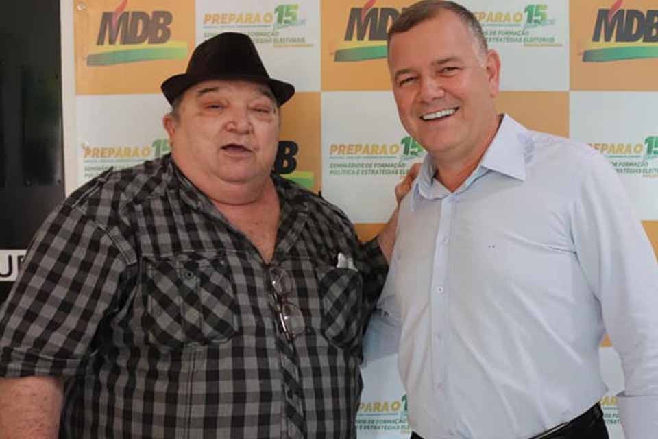 Deputado Lúcio Mosquini lamenta morte do emedebista Almir Candury