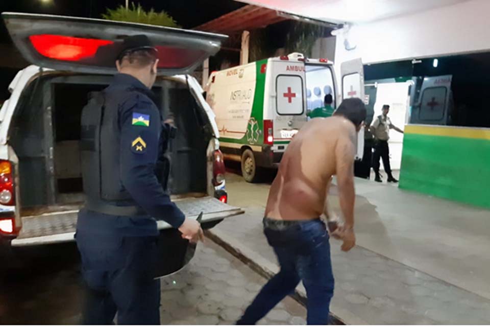 Homem é preso após tentar colocar fogo na casa da avó e agredir os tios