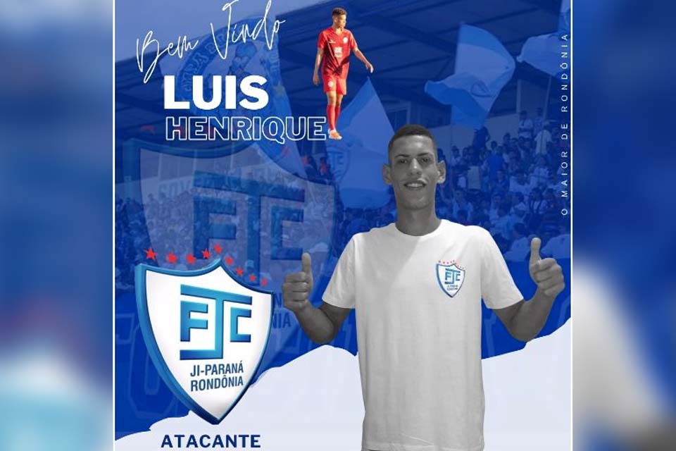 Ji-Paraná acerta a contratação do atacante Luis Henrique