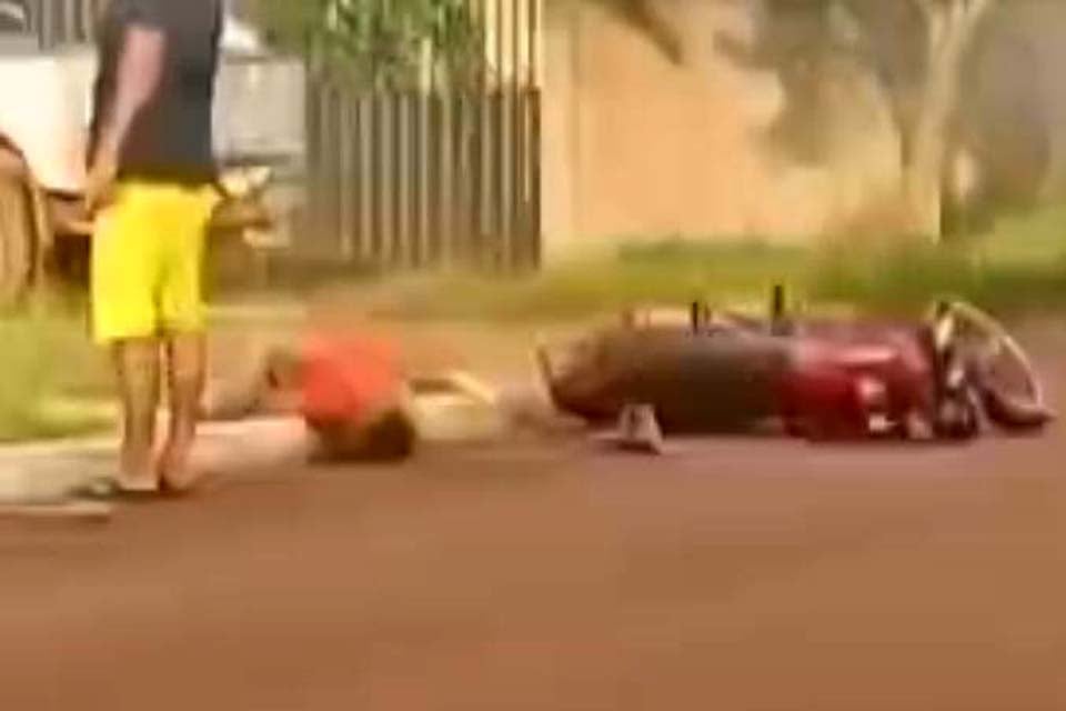 Motociclista morre após colisão com caminhonete em São Francisco do Guaporé