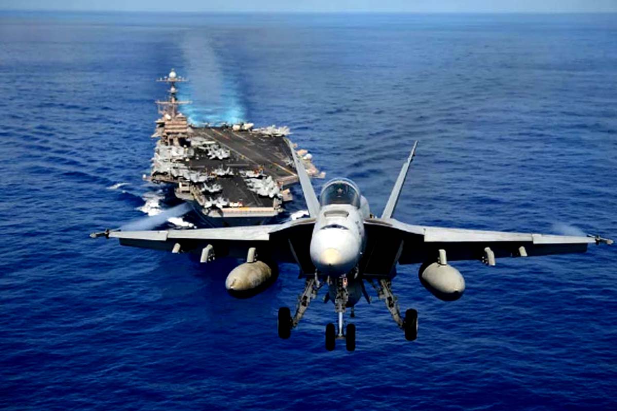 Drones do Irã atingem porta-aviões dos EUA, diz mídia estatal de Teerã