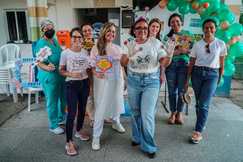 “Lavar as mãos salva vidas” é tema de workshop criativo no Hospital e Pronto Socorro João Paulo II