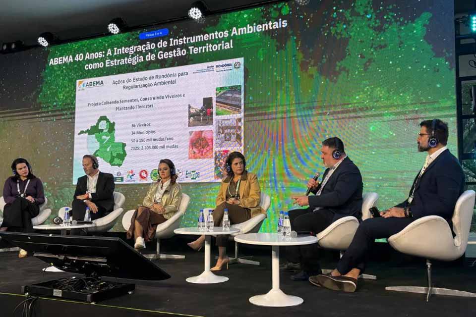 Com presença estratégica, Rondônia destaca modelo de desenvolvimento sustentável em Congresso Ambiental