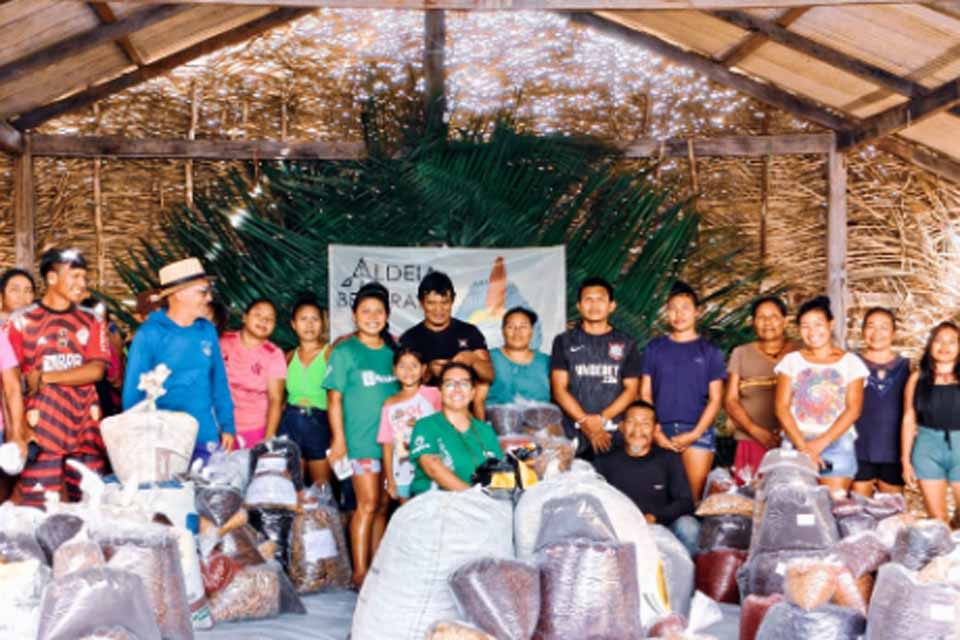 Prefeitura ded Porto Velho apoia projeto sustentável que adquiriu 10 toneladas de sementes