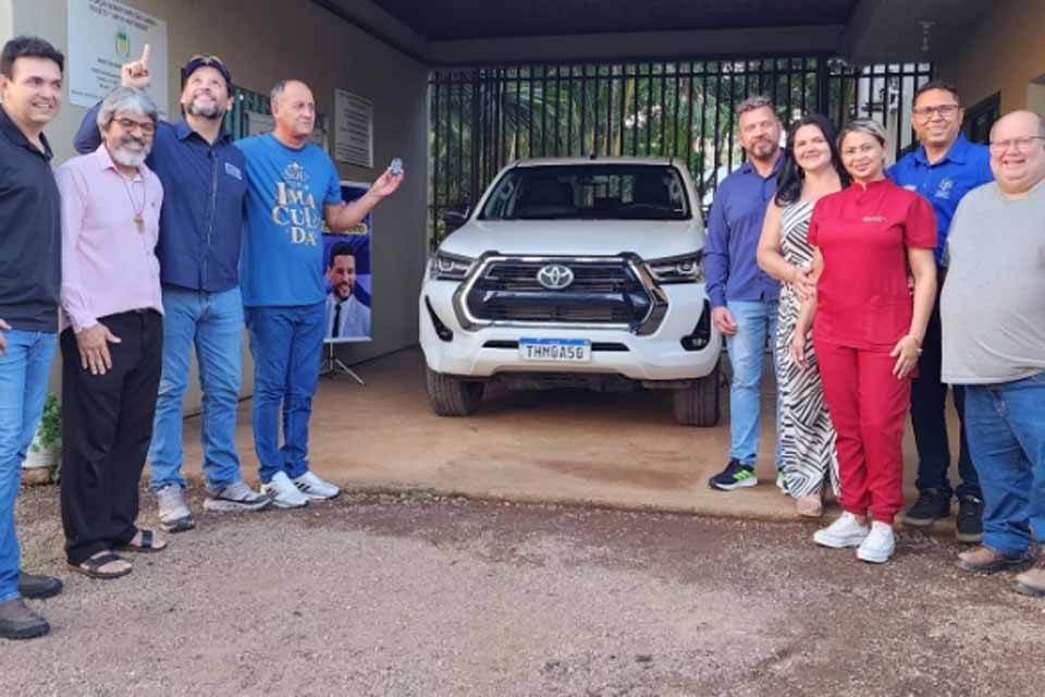 Emenda do Deputado Delegado Camargo garante veículo zero quilômetro à Associação São Camilo em Cacoal