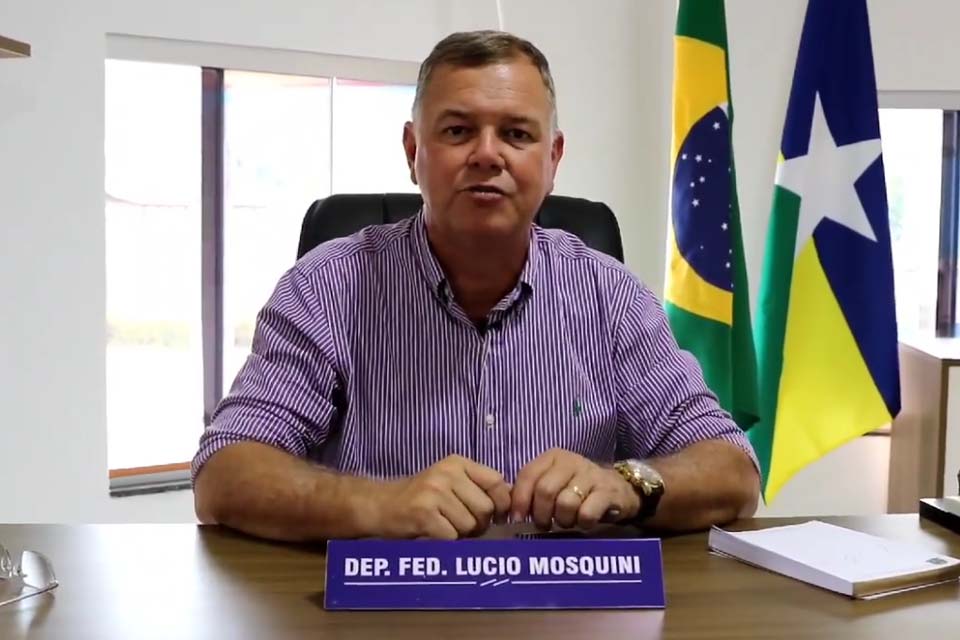 Com apoio de deputado Lúcio Mosquini Prefeitura anuncia de inauguração das obras de duplicação e iluminação da Avenida Florianópolis
