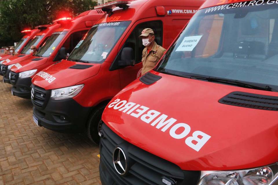 Governo entrega Unidades de Resgate e Centro de Treinamento Operacional ao Corpo de Bombeiros Militar