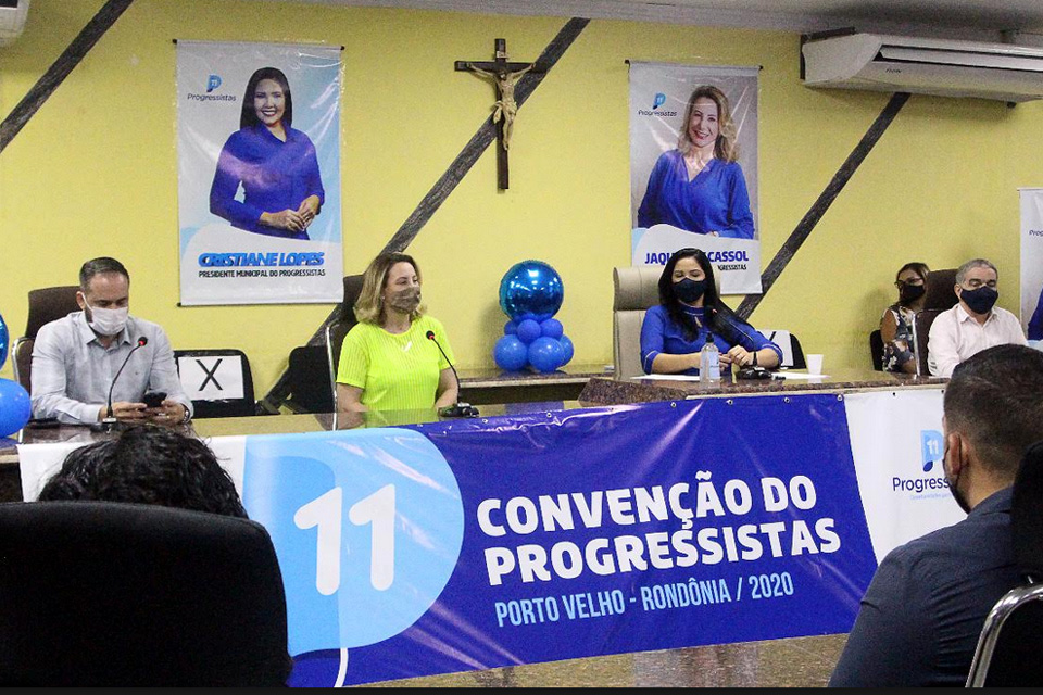 Cristiane Lopes é confirmada pelo Progressistas como candidata a prefeita de Porto Velho 