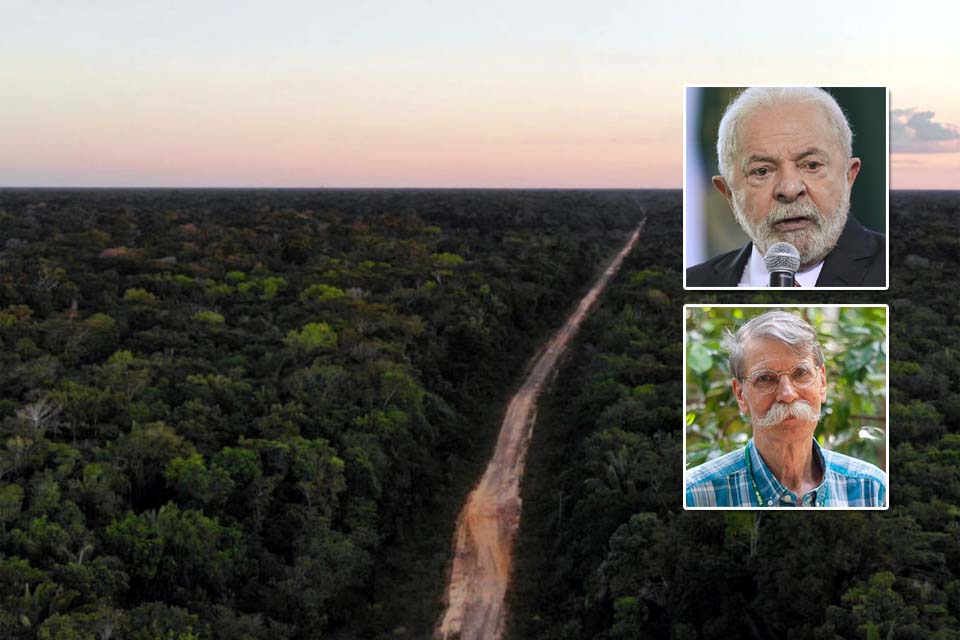 Biólogo estadunidense cita declaração de Lula sobre a ‘‘reconstrução’’ da BR-319; rodovia é importantes para Amazonas e Rondônia