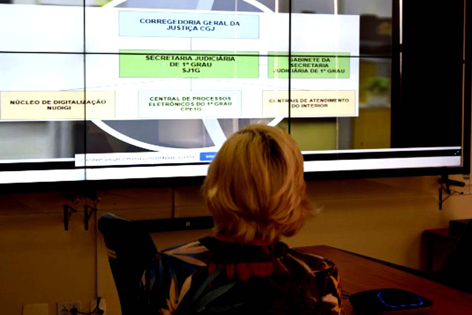 TJ de Rondônia apresenta Central de Processos Eletrônicos (CPE) ao Tribunal do Distrito Federal