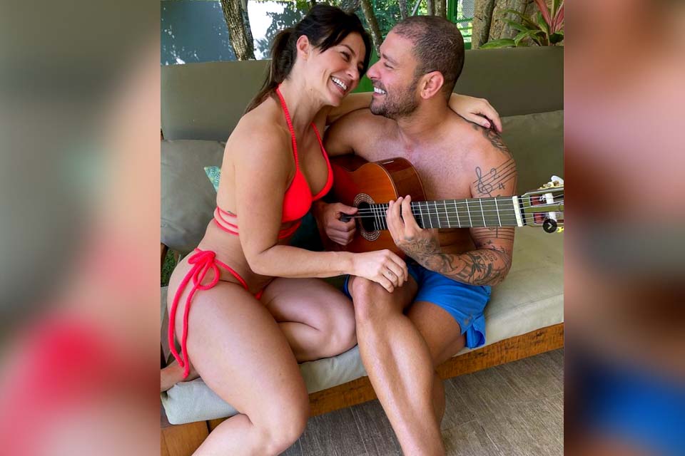 Paolla Oliveira posta fotos com Diogo Nogueira e afasta rumores de término: 'Nosso relacionamento é real e nosso'