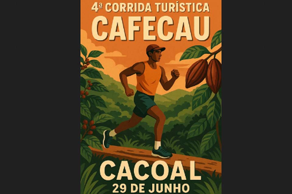 Cacoal se prepara para a 4ª Corrida Turística Cafecau dia 29 de junho