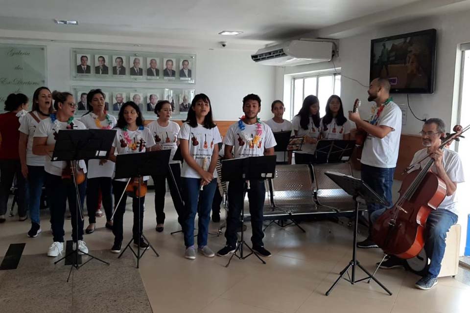 Projeto “Recreação Terapêutica, Repensando o Cuidado” proporciona momentos de descontração a pacientes do HB em Porto Velho