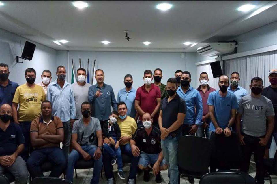 Vereador Paulo Tico visita municípios do interior no exercício de sua função como secretário geral do Sindicato dos Vigilantes do Estado de Rondônia