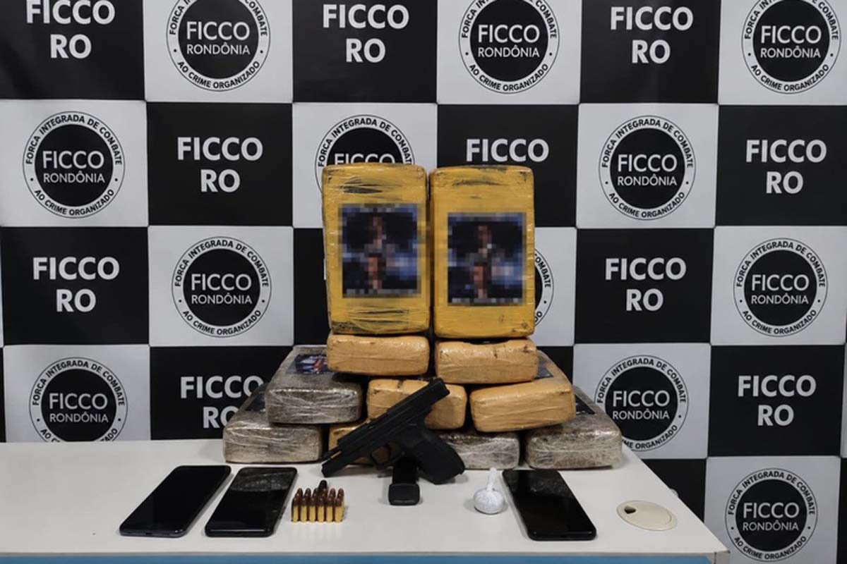 FICCO/RO apreende droga e efetua três prisões em Porto Velho