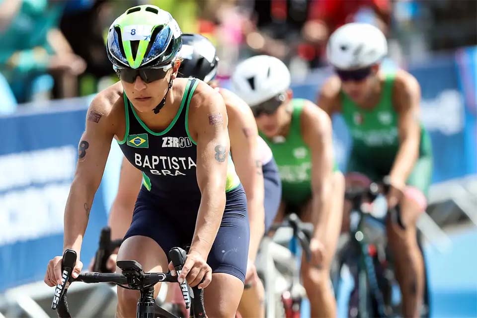 Triatleta Luísa Baptista apresenta evolução positiva