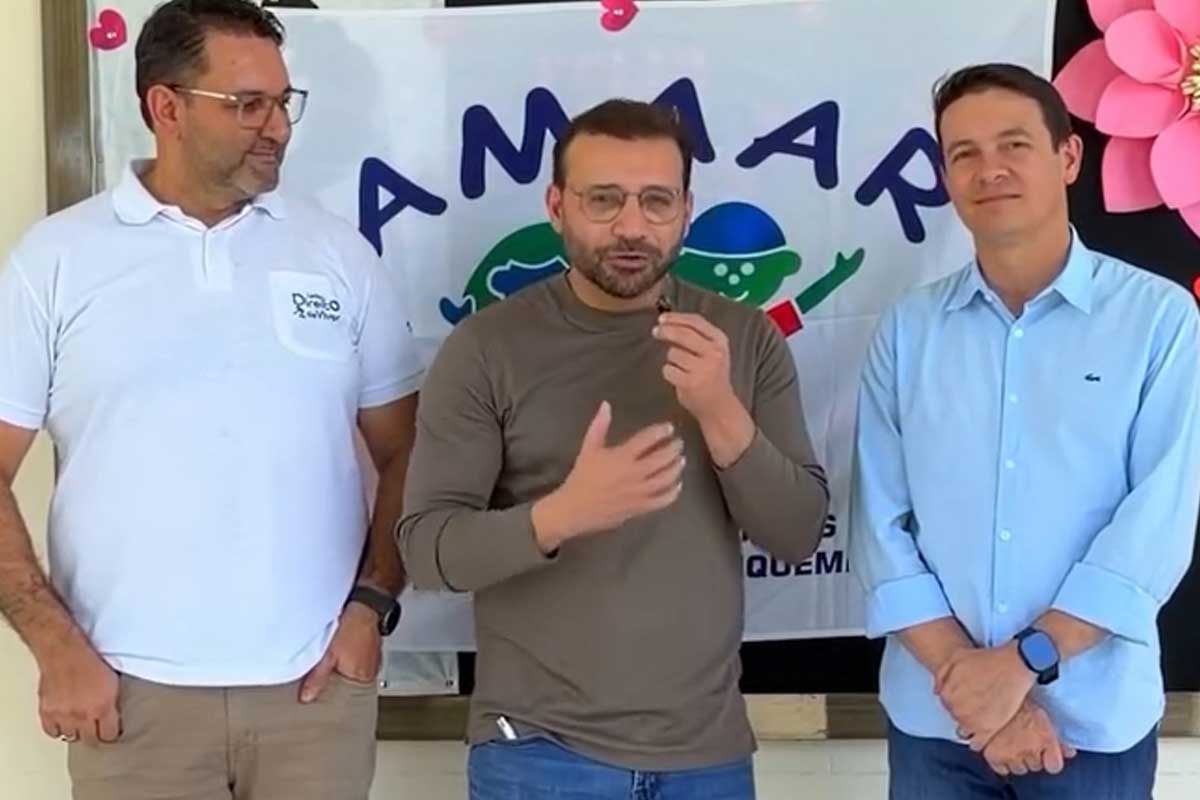 Fernando Vilas da Blueray reforça compromisso com famílias atípicas durante agenda na AMAAR, em Ariquemes