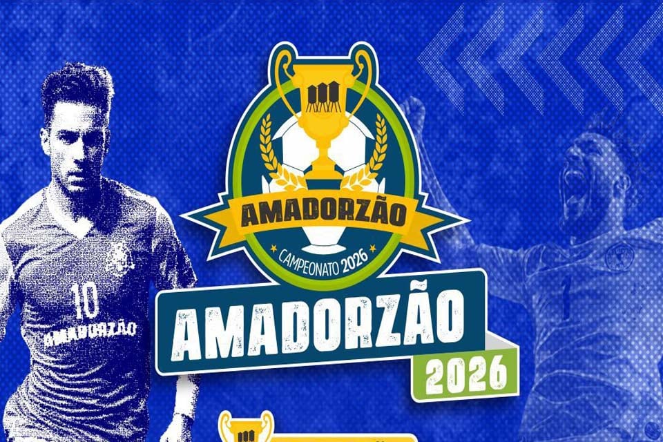 Amadorzão 2026 vai distribuir R$ 30 mil em prêmios e abre inscrições gratuitas para equipes 