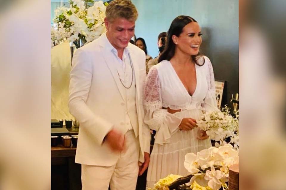 Fábio Assunção se casa com a advogada Ana Verena