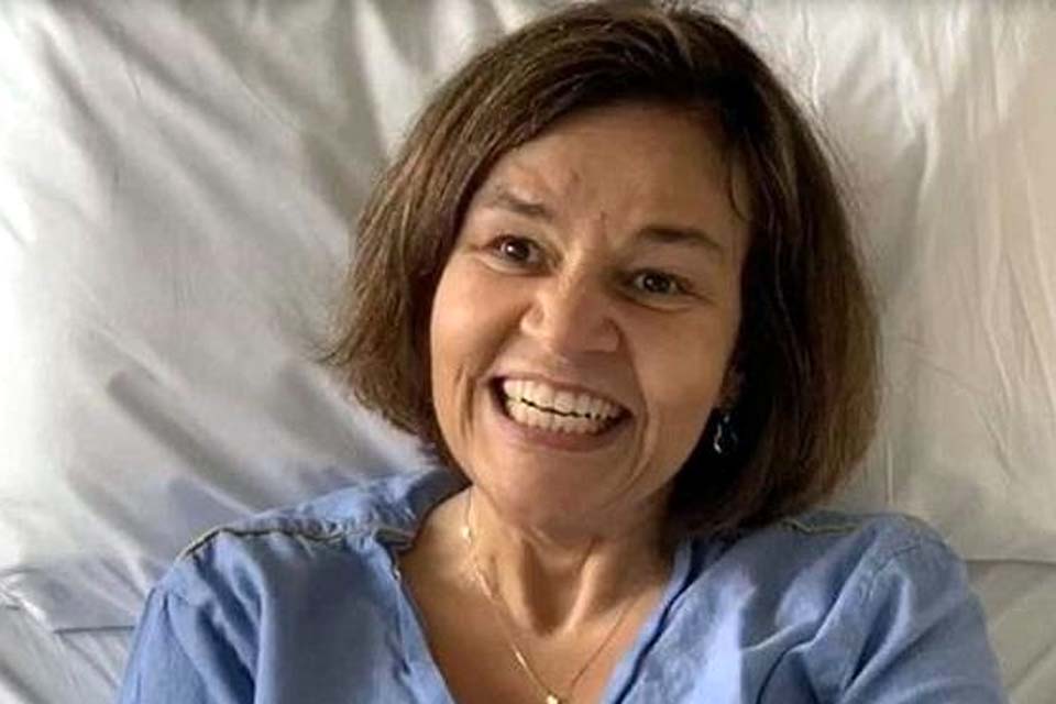 Cláudia Rodrigues tem alta hospitalar após internação