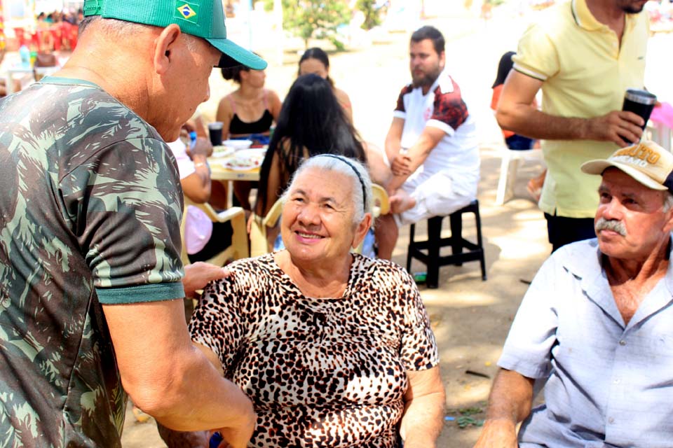 Coronel Chrisóstomo visita município de Cujubim e presta conta do seu mandato à população