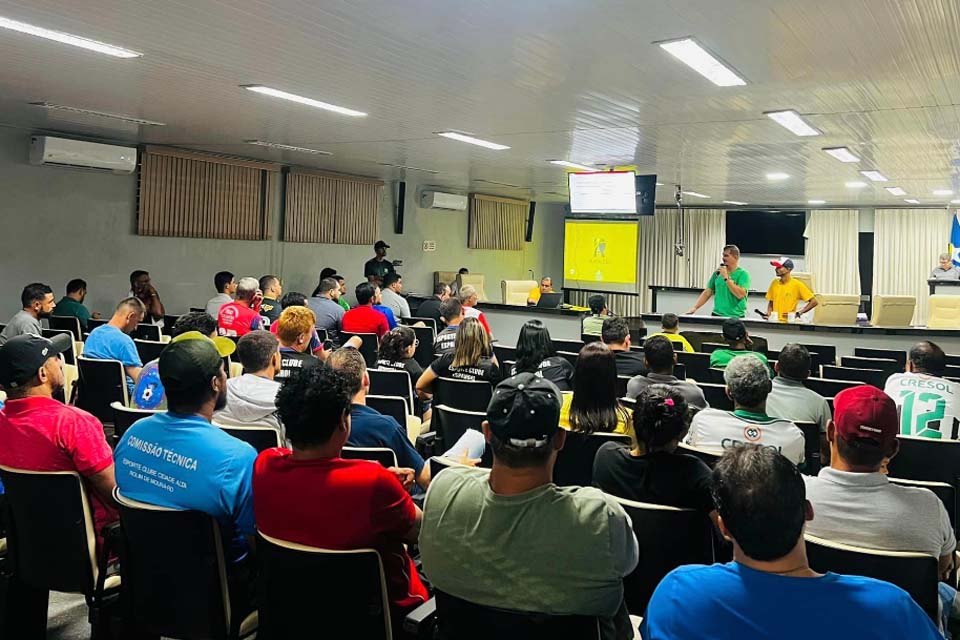 Ruralzão de futebol de campo começa no próximo domingo em Rolim de Moura