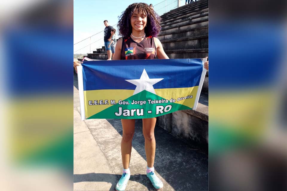 Atleta de Jaru irá representar Rondônia nos Jogos da Juventude em São Paulo