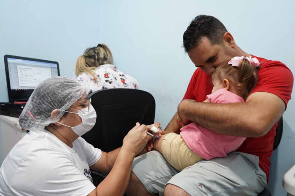 Porto Velho mobiliza pais e responsáveis na Campanha Nacional de Multivacinação