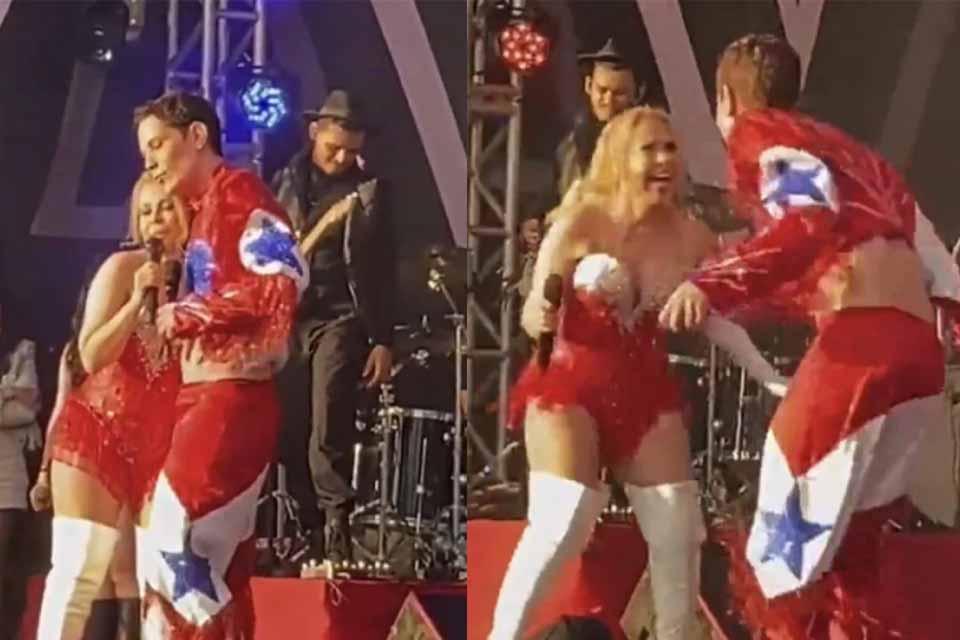 “Sinto o Amor do Brasil”: Christian Chávez, do RBD, canta com Joelma em São Paulo
