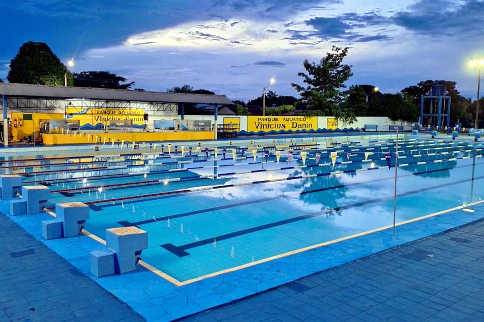 Parque Aquático Vinícius Danin é referência para atletas de Porto Velho