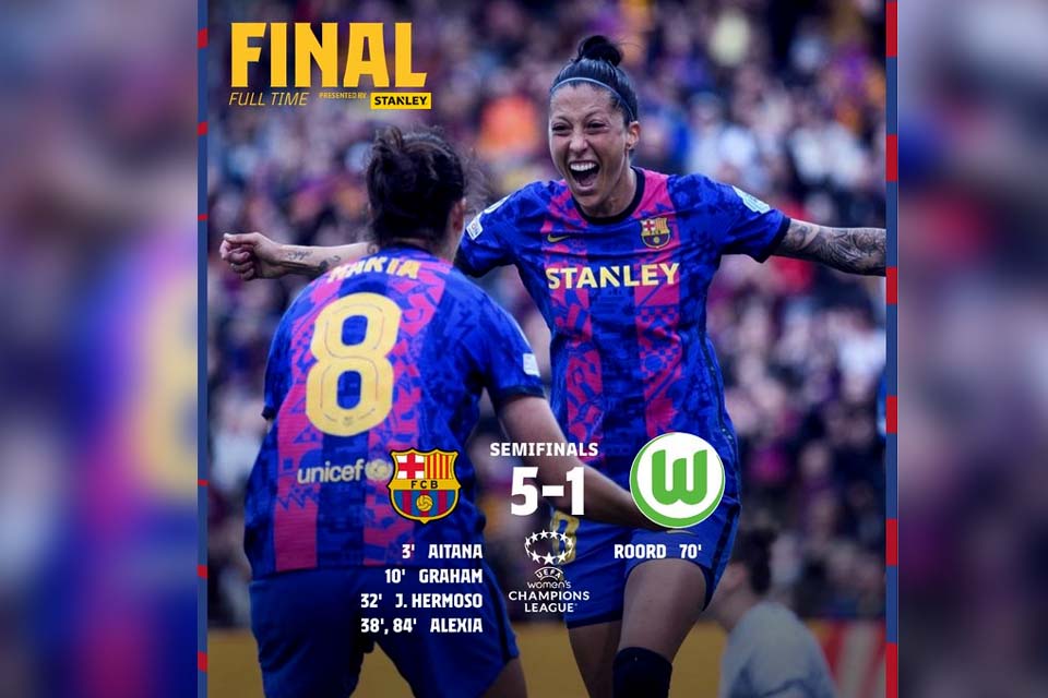 Barcelona recebe o maior público da história do futebol feminino