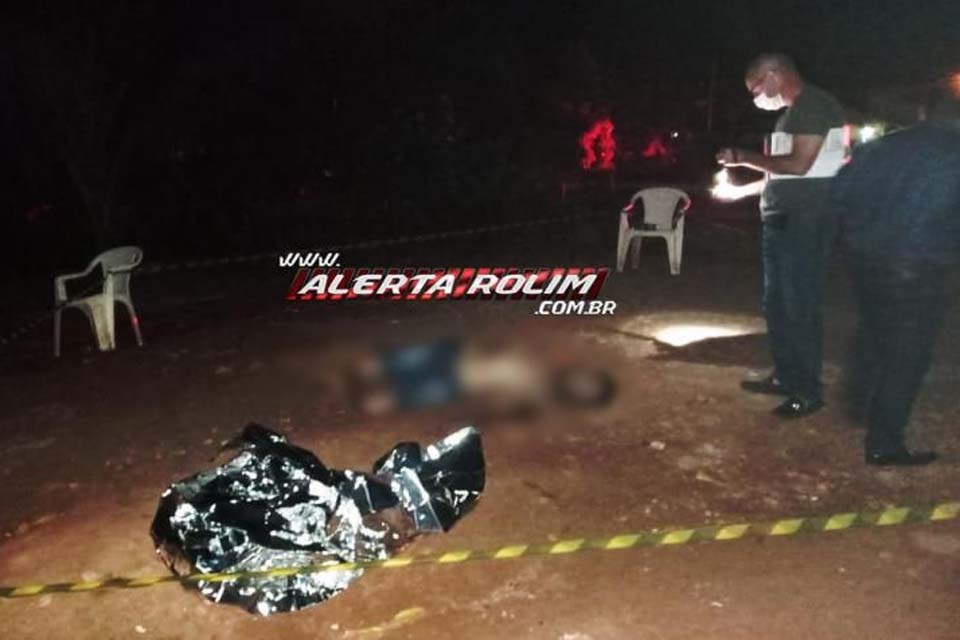  Homem é morto a tiros no Bairro Beira Rio em Rolim de Moura