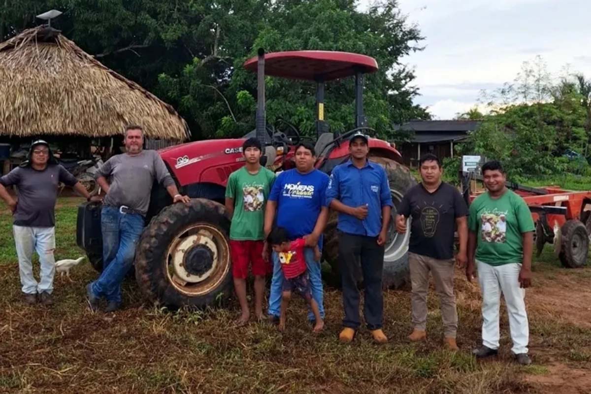 Aldeia Gasereh da comunidade Paeter Surui é um exemplo de sustentabilidade ambiental