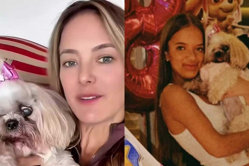 Ticiane Pinheiro comemora 18 anos da cadela Mel com festa temática e homenagens