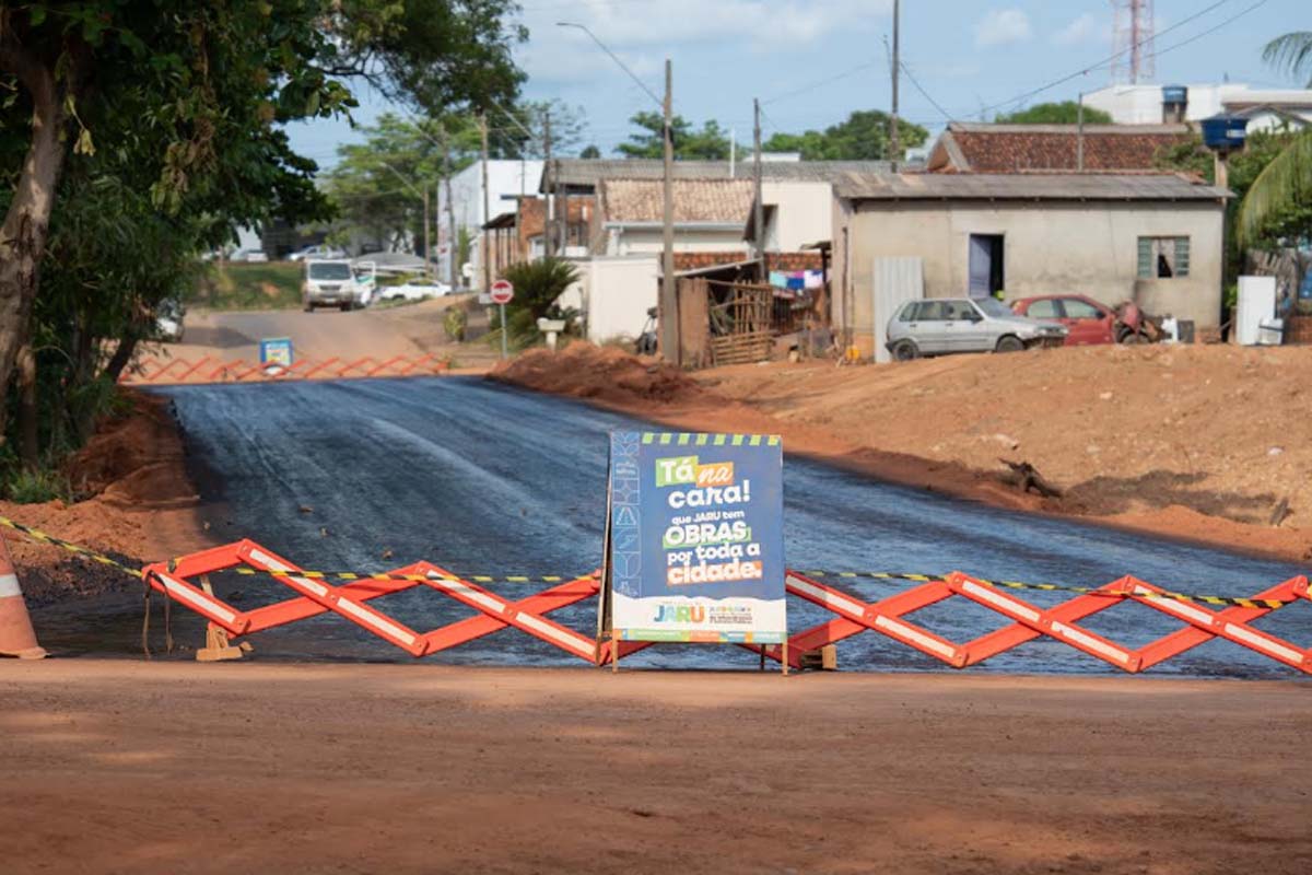 Trecho da rua João Batista entre Pará e Amazonas no Setor 04, está pronto para receber capa asfáltica