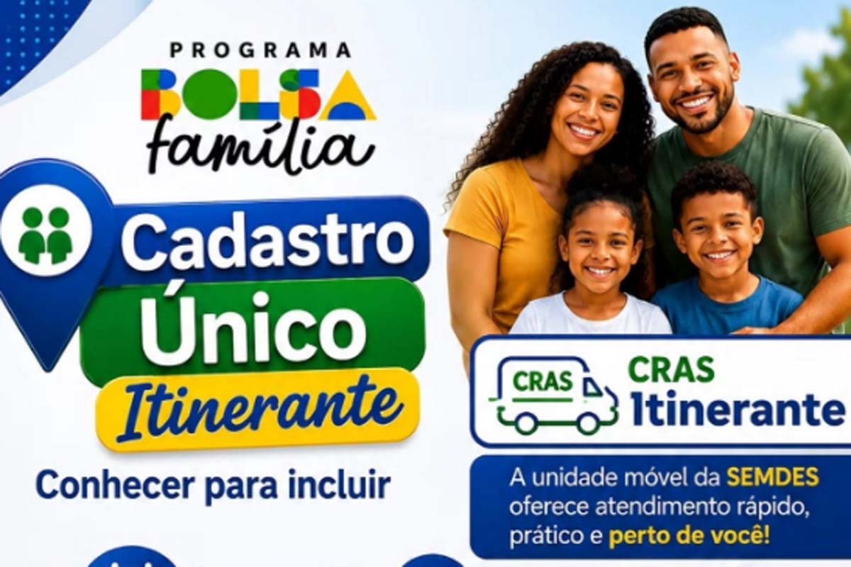 Cadastro Único Itinerante chega ao Bairro Mutirão com serviços essenciais