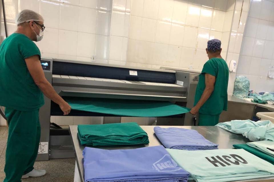 Energisa entrega ‘Lavandaria Eficiente’ para Hospital de Base higienizar 800 kg de roupa por dia