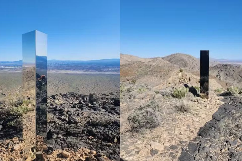 Objeto misterioso aparece em deserto perto de Las Vegas; autoridades investigam